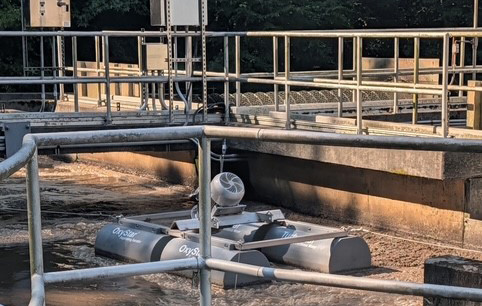 Stadt Kenly, NC, USA verbessert Sauerstoffgehalt und Durchmischung mit OxyStar® Belüftern