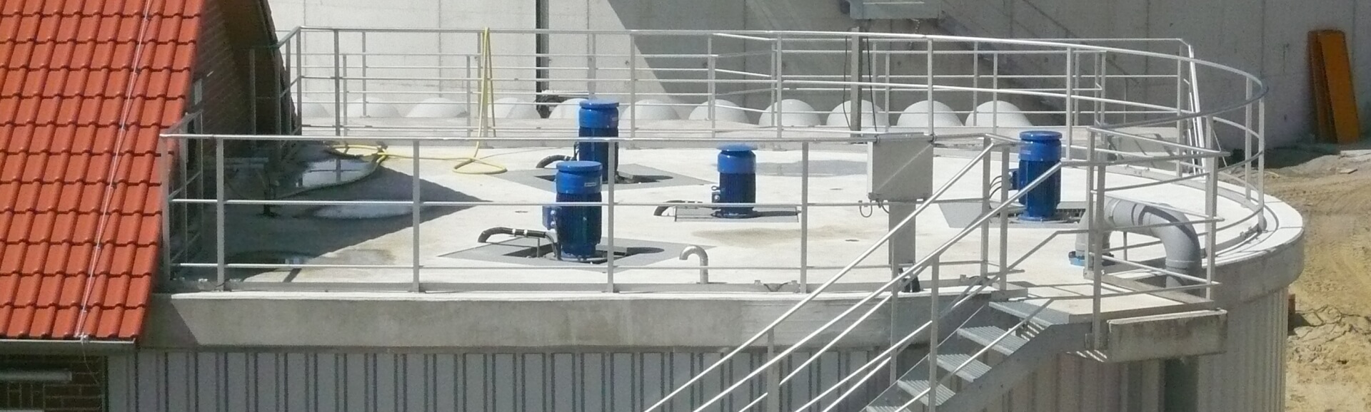 Getrennt aerobe Schlammstabilisierung