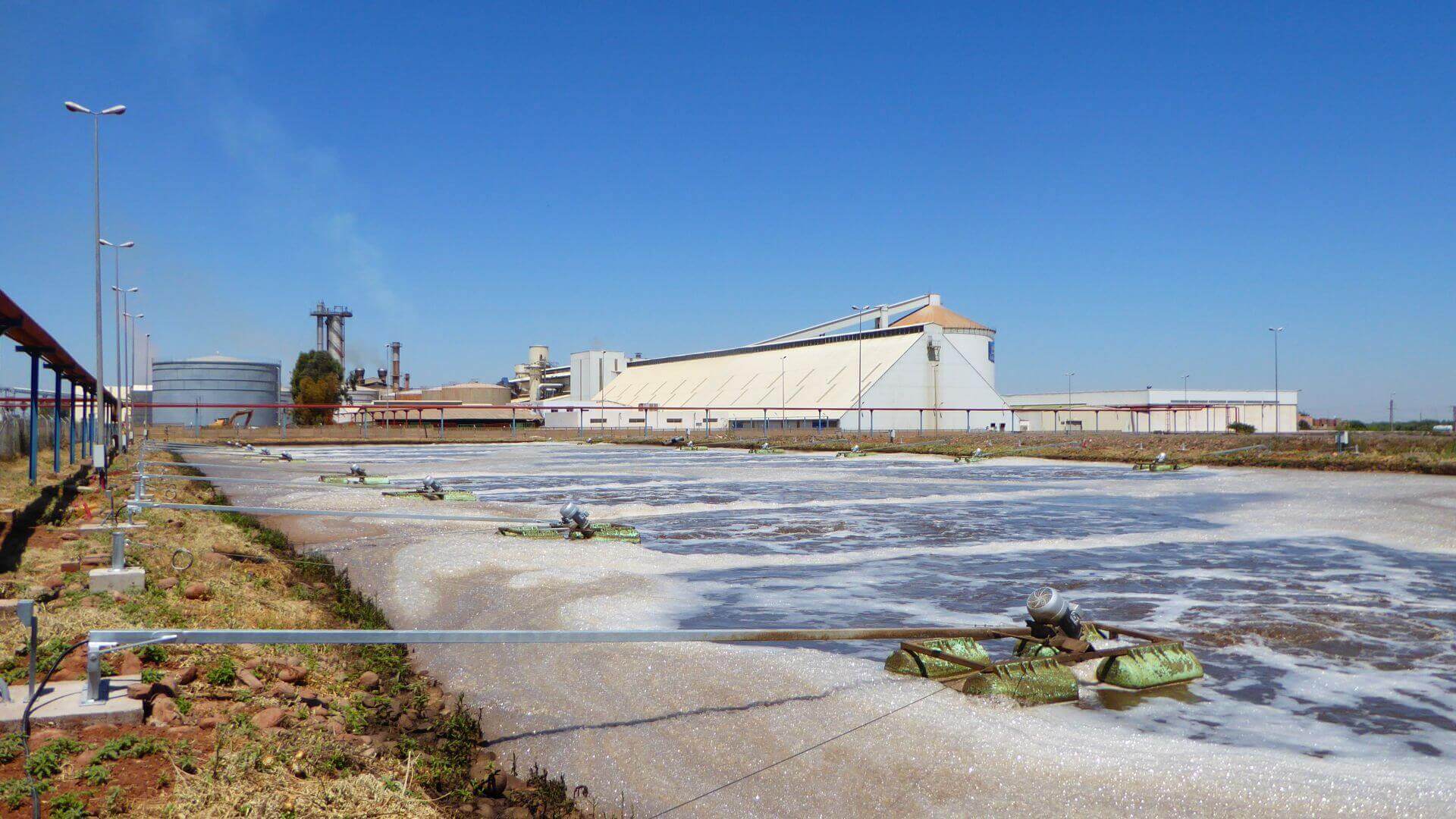 Aireador OxyStar en un ingenio azucarero en Marruecos