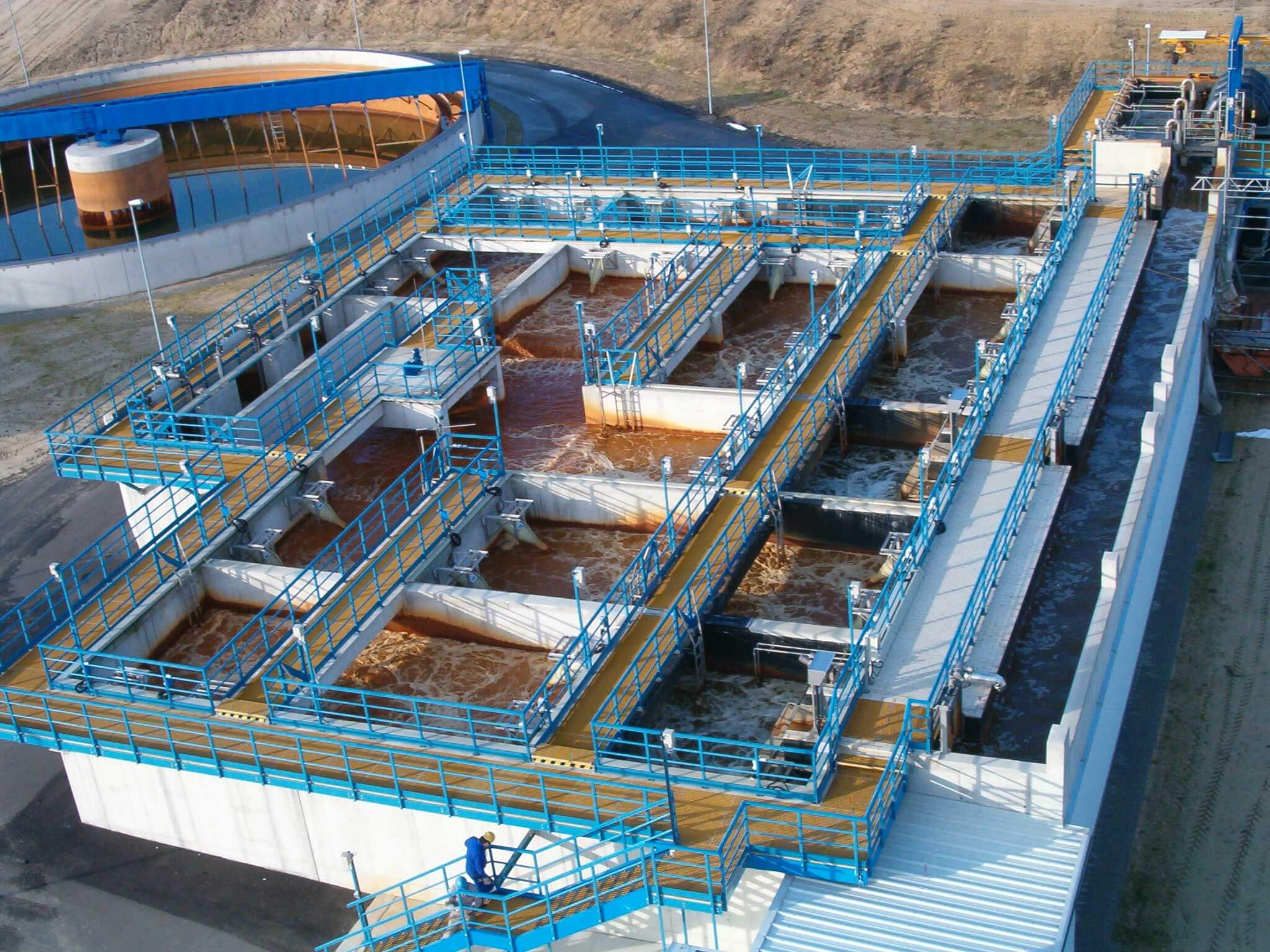 36 OxyStar Belüfter zur Oxidation von Grubenwasser