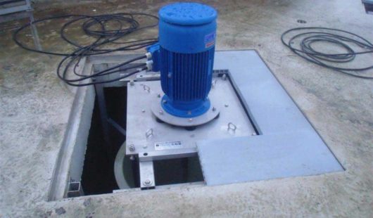 Klärschlammbelüftung mit bewährter Maschinentechnik