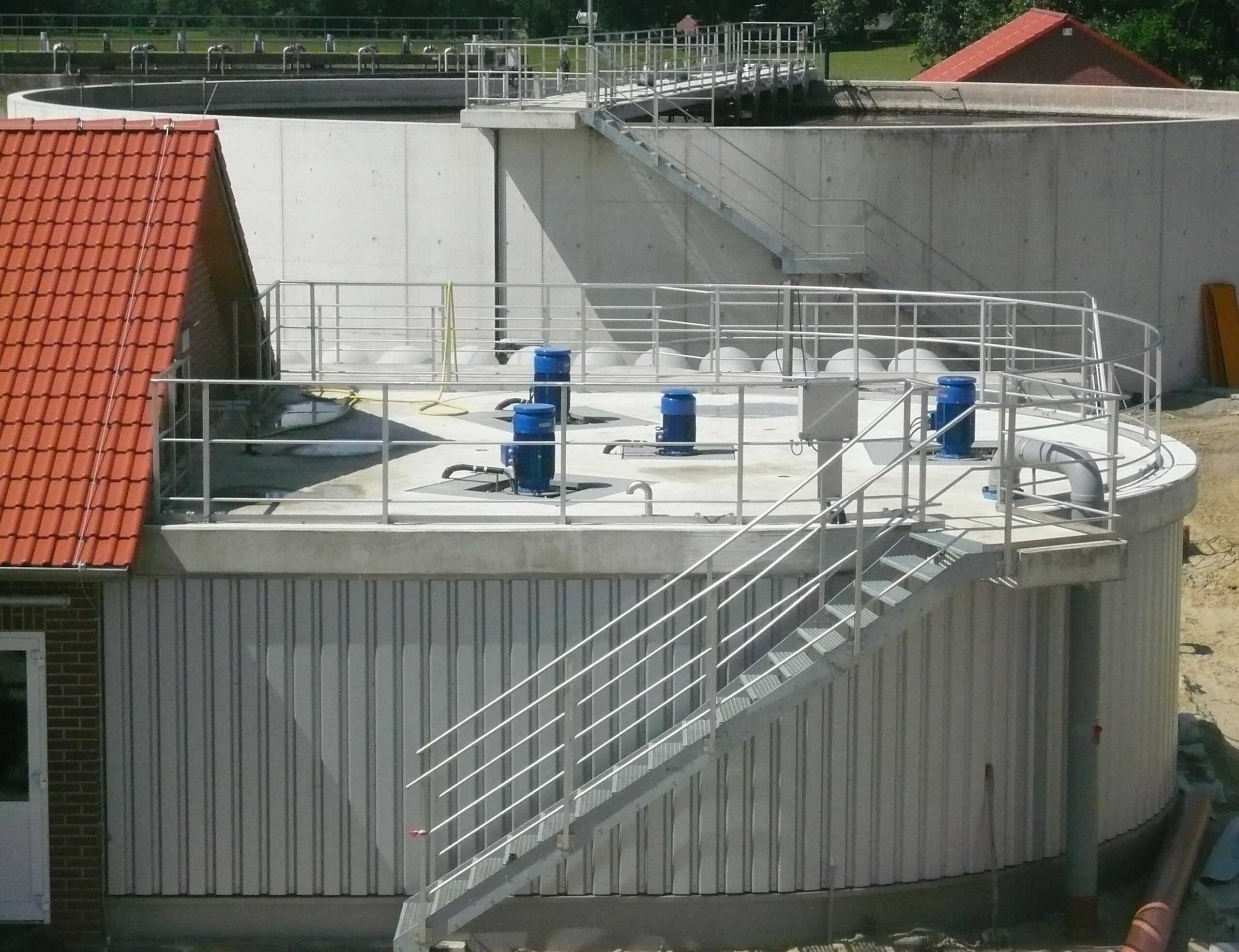 Getrennt aerobe Schlammstabilisierung