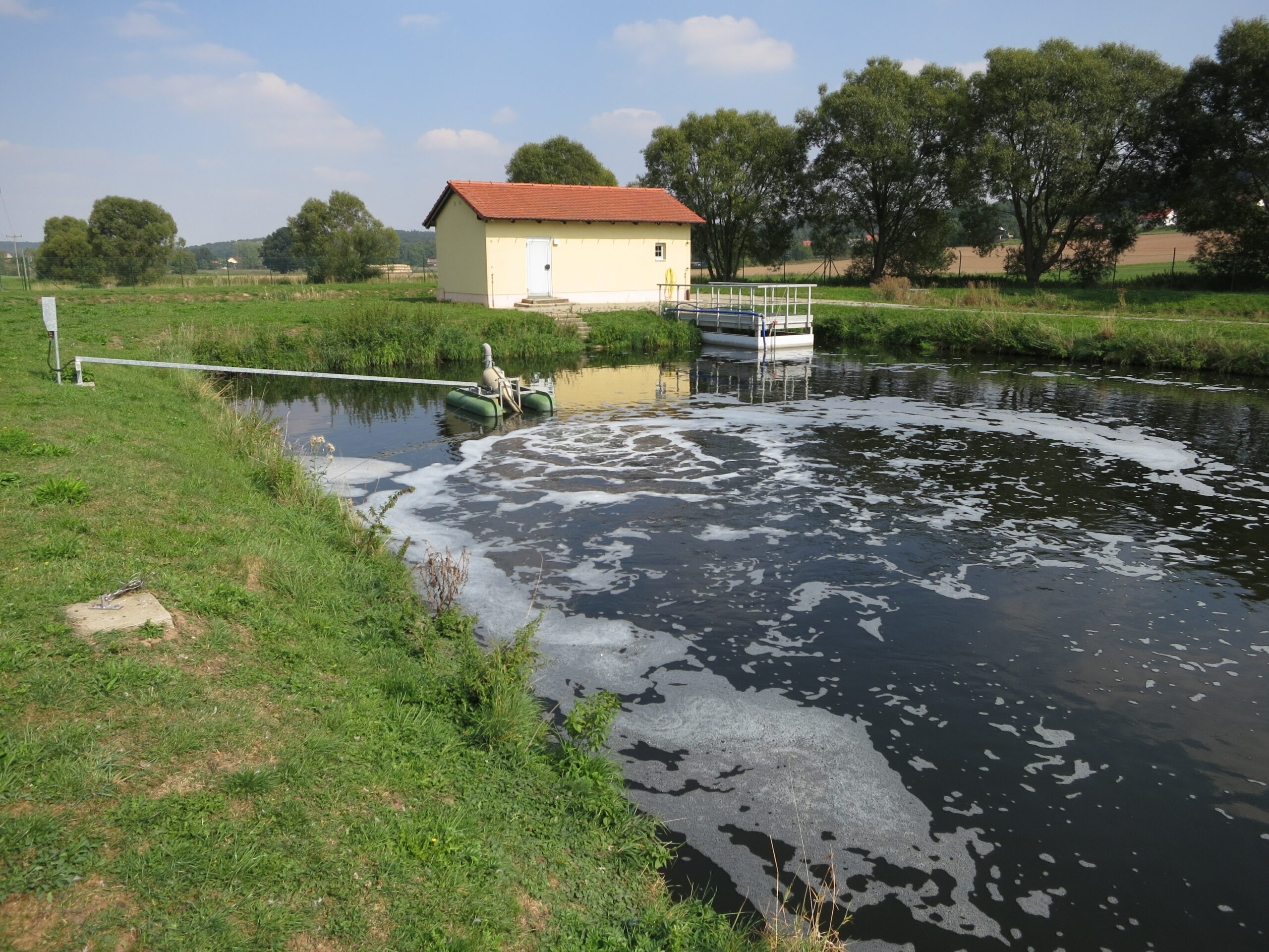 Abwasserteiche